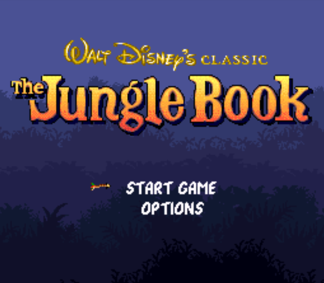 The Jungle Book Title Screen
